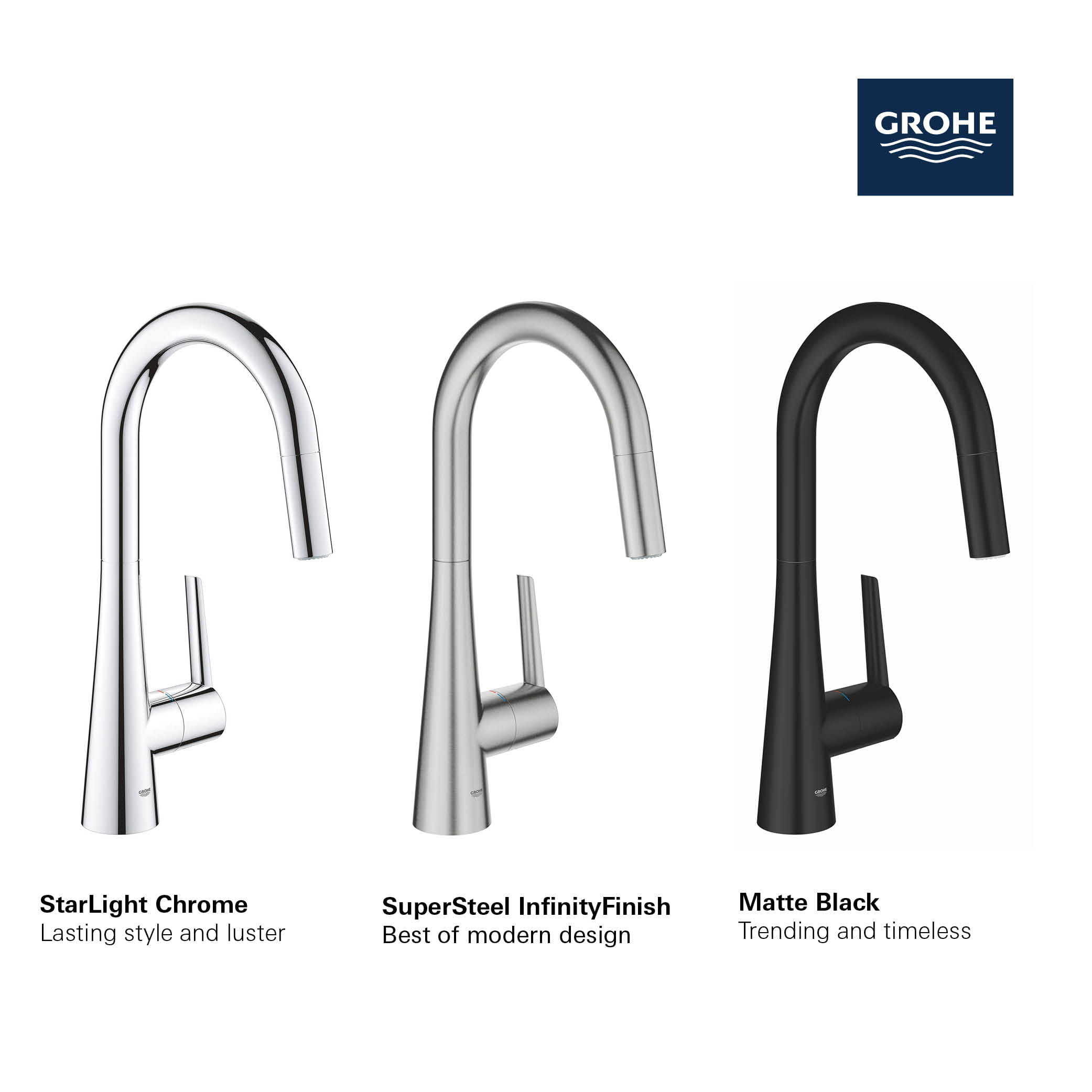 Single-Handle Pull Down Kitchen Faucet Dual Spray 1.75 GPM